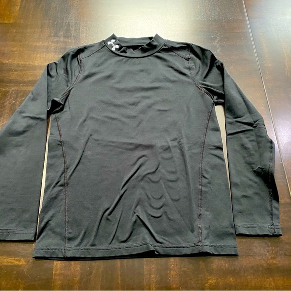 Under Armour' ColdGear Fitted Long Sleeve YMD - Picture 1 of 8